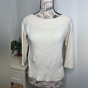Weathervane 3/4 Sleeve Sweater
